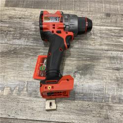 AS-IS Milwaukee FUEL 18V Lithium-Ion Brushless Cordless 1/2 in. Hammer Drill Driver Kit