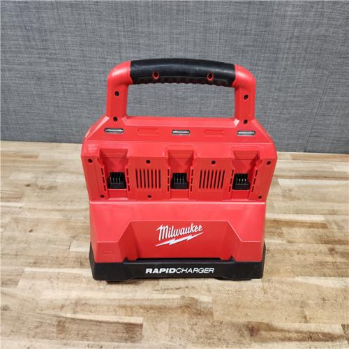 HOUSTON LOCATION - AS - IS Milwaukee 18V Lithium-Ion PACKOUT 6-Port Rapid Charger