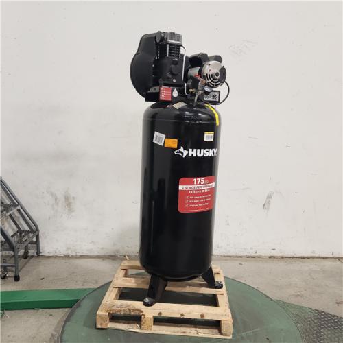 Dallas Location - As-Is Husky 60 Gal. 3.7 HP 1-Phase 175 PSI  Electric Air Compressor