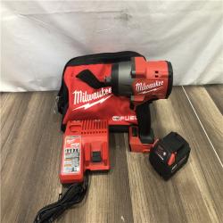 AS-IS Milwaukee FUEL 18V Lithium-Ion Brushless Cordless 1/2 in. Impact Wrench w/Friction Ring Kit