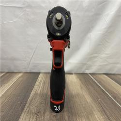 AS-IS- Milwaukee FUEL 12V Li-Ion Brushless Cordless Stubby 1/2 in. Impact Wrench Kit