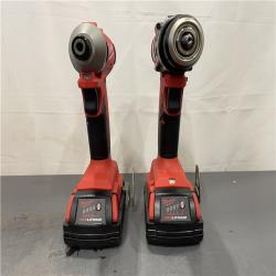 AS-IS - Milwaukee M18 18V Lithium-Ion Brushless Cordless Compact Drill/Impact Combo Kit