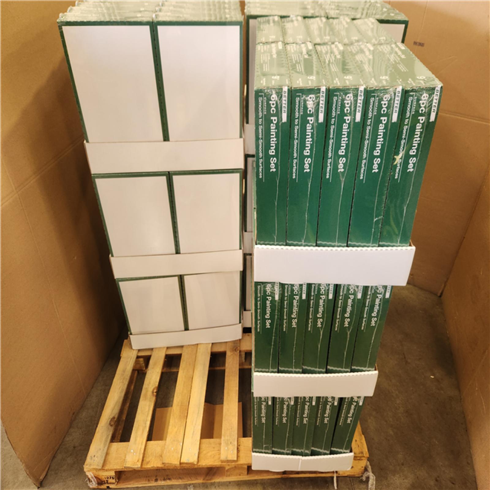 Phoenix NEW 6-Piece Plastic Tray/High-Density Polyester Knit Paint Applicator Kit Pallet (90-Boxes)