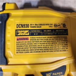 HOUSTON LOCATION - AS - IS DEWALT 20V 30 Degree Cordless Framing Nailer (Tool-Only)