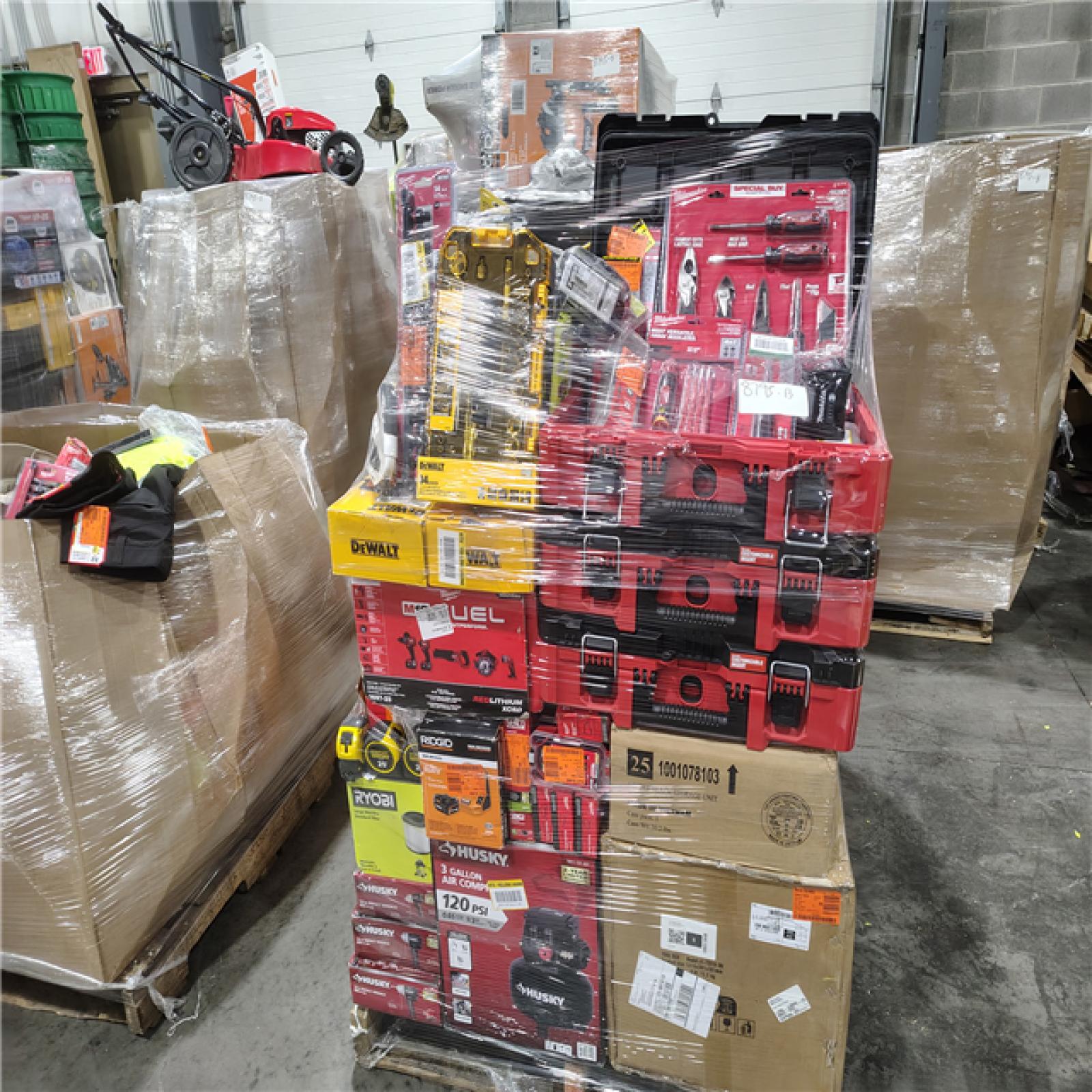 Pittston Location As-Is Tools and MorePartial Truckload (12 Pallets) 8795-B