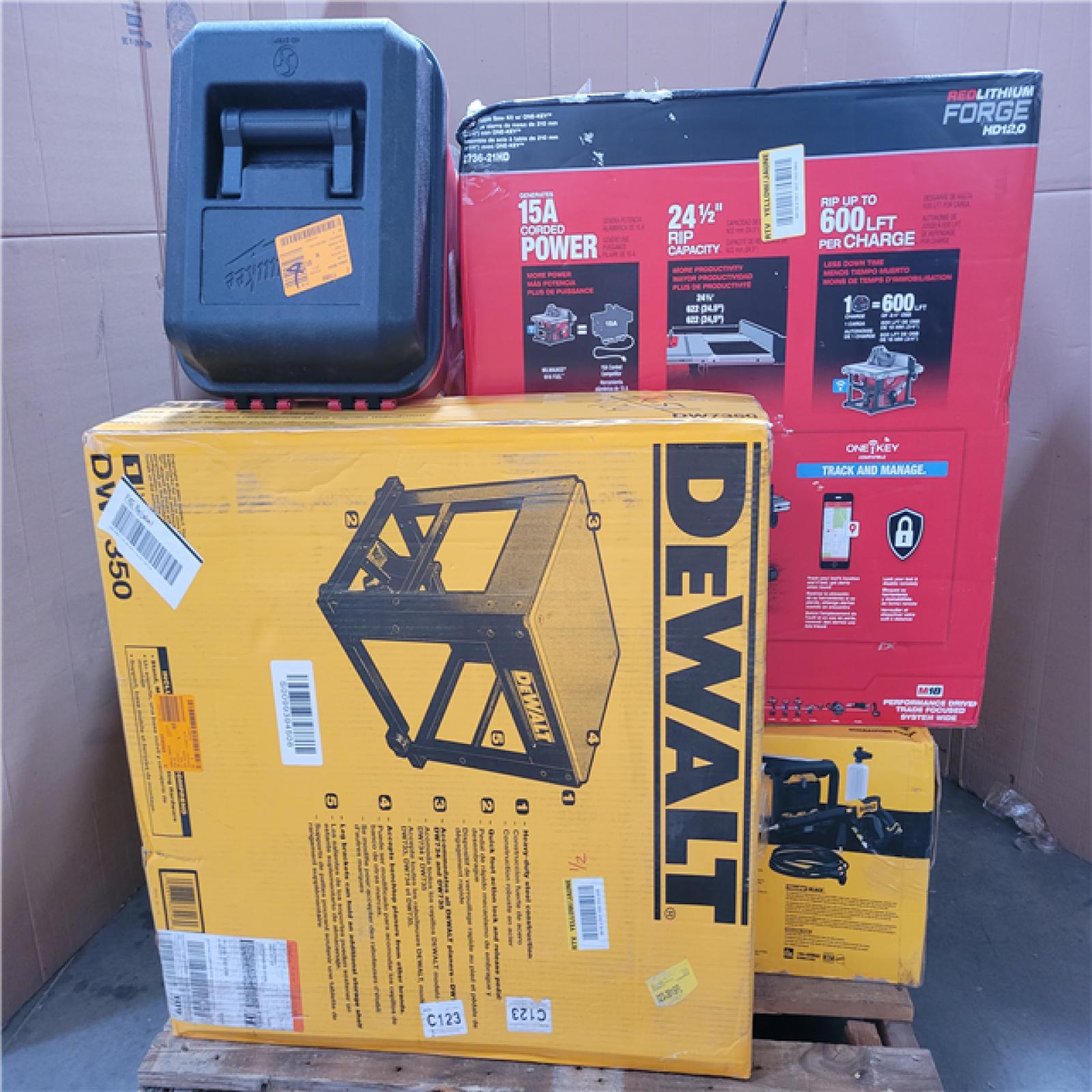 CALIFORNIA AS-IS TOOL PALLET