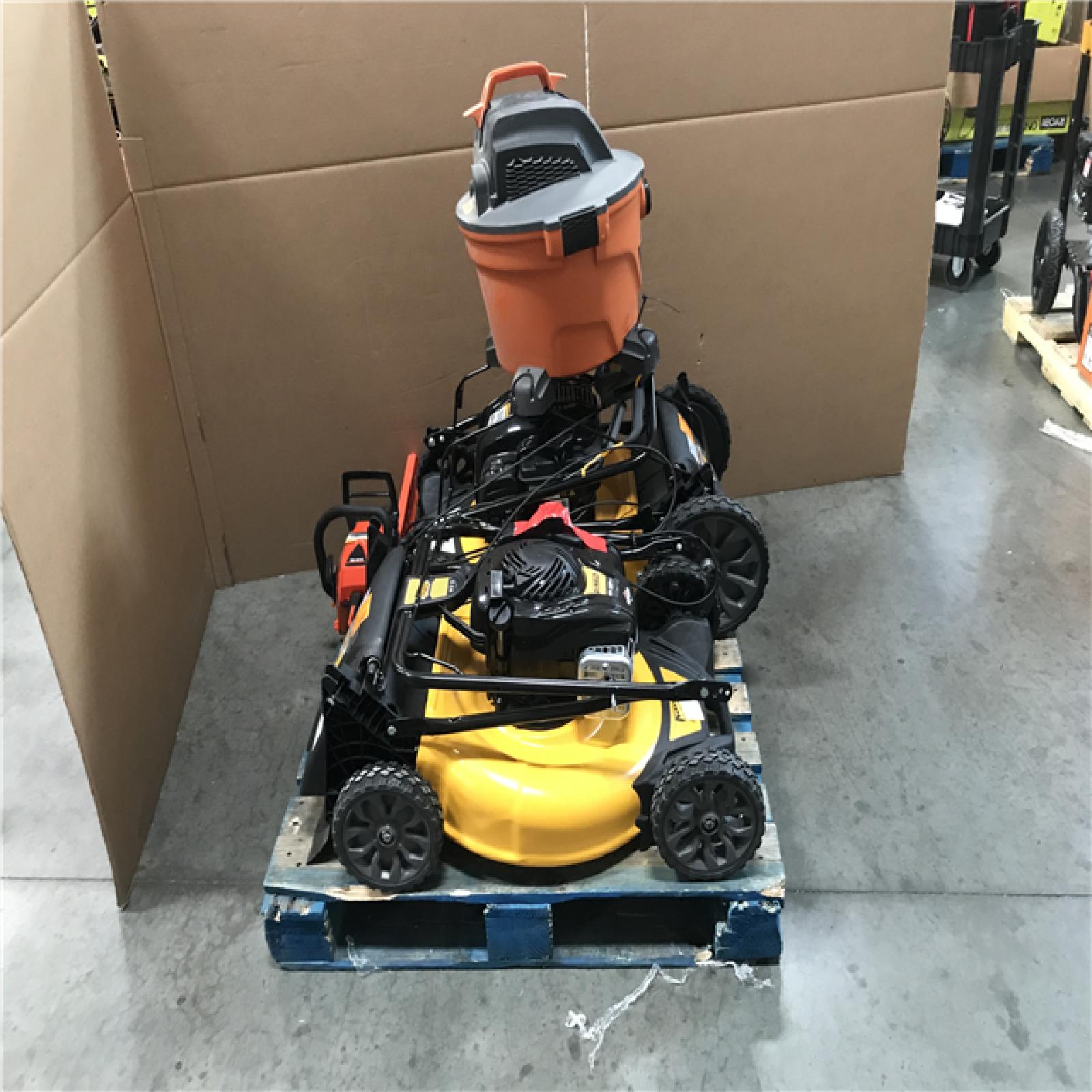 CALIFORNIA AS-IS OUTDOOR POWER EQUIPMENT