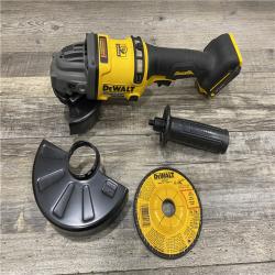 AS-IS DEWALT 60V MAX Cordless Brushless 4.5 in. to 6 in. Small Angle Grinder with Kickback Brake (Tool Only)