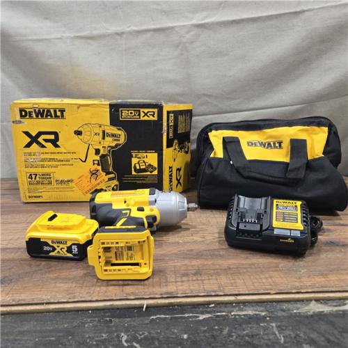 AS-IS Dewalt 20V MAX Lithium-Ion Cordless 1/2 in. Impact Wrench Kit