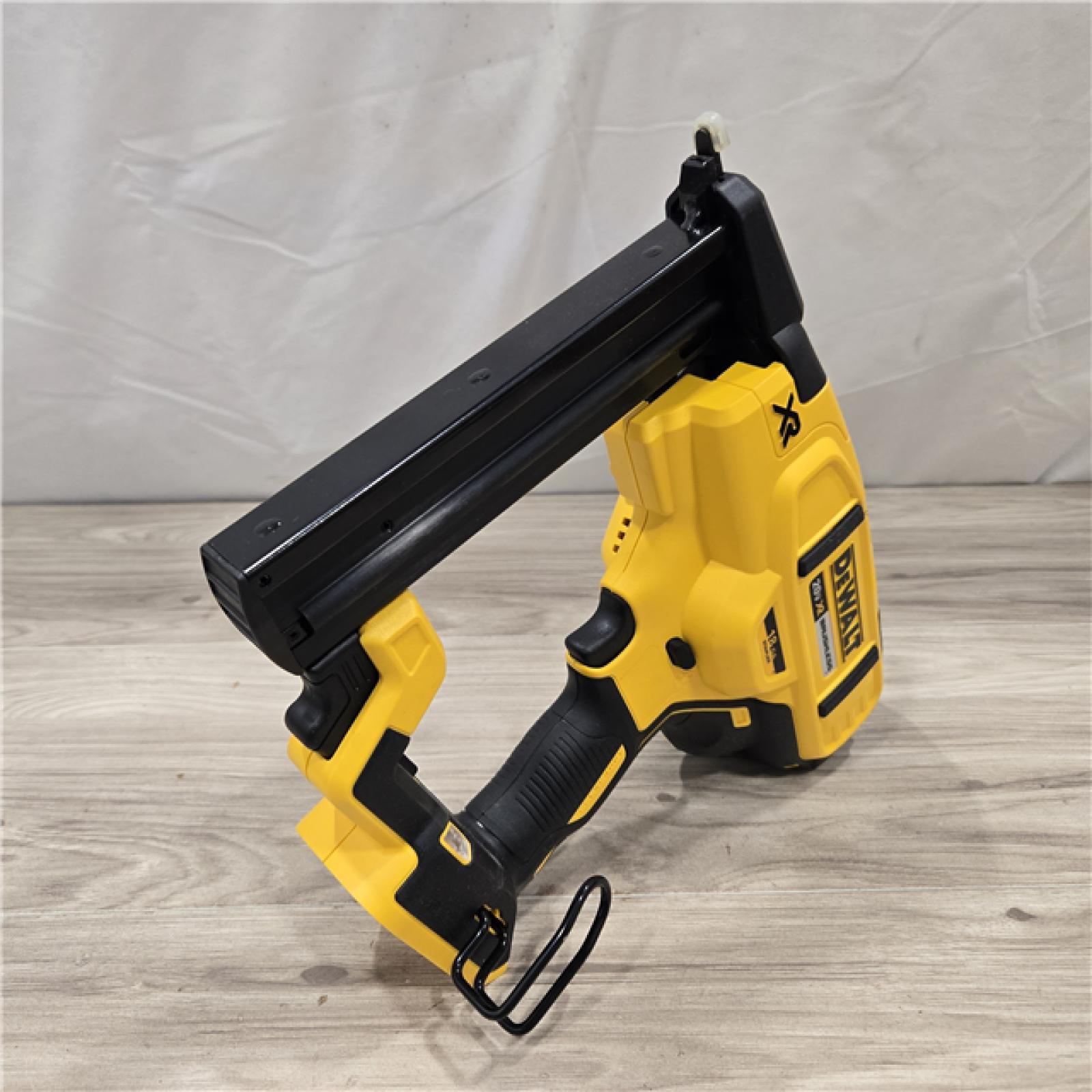 AS-IS DEWALT Cordless 18-Gauge Narrow Crown Stapler (Tool Only)