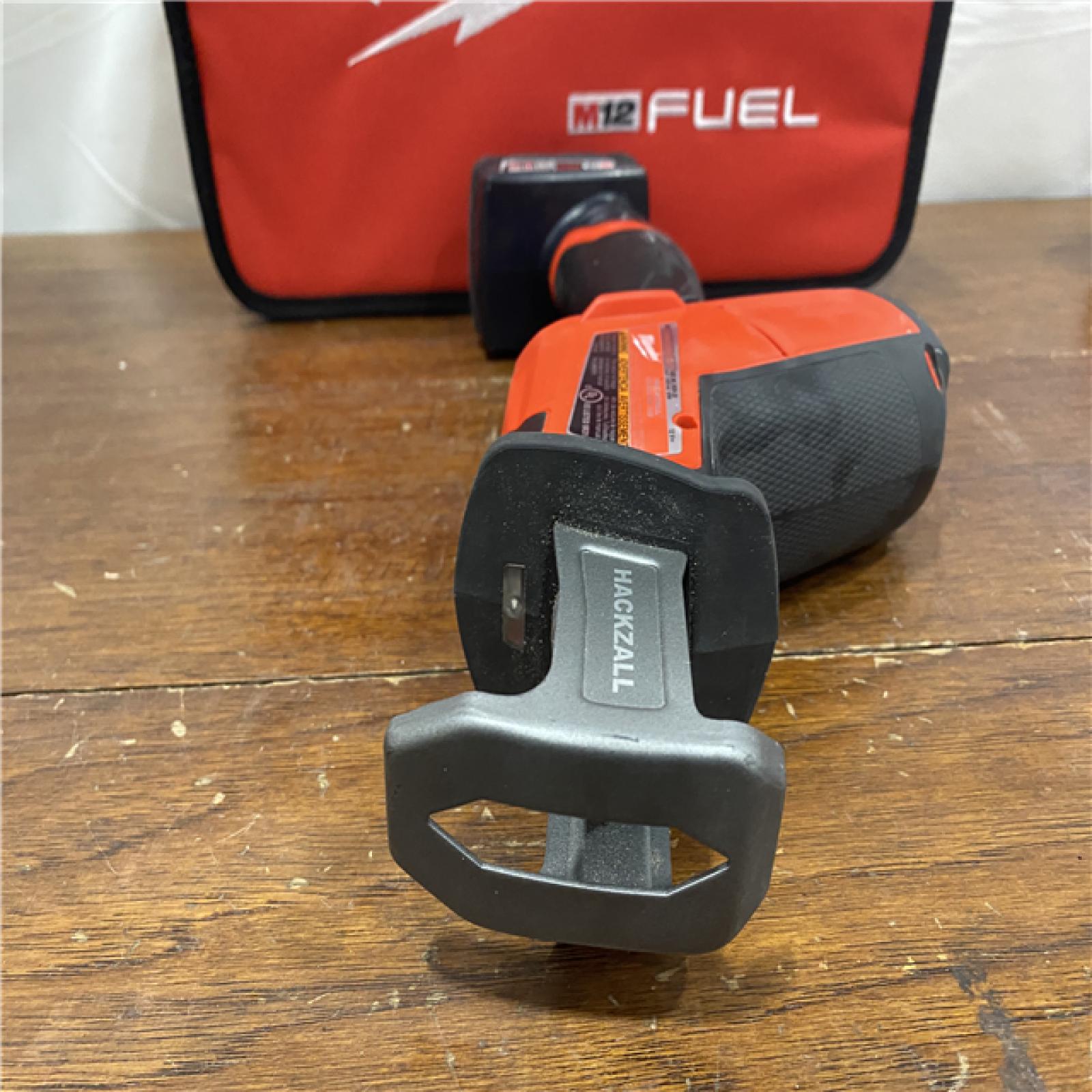 M12 FUEL 12-Volt Lithium-Ion Brushless Cordless HACKZALL Reciprocating Saw Kit w/ Free M12 2.0Ah Compact Battery M12 FUEL 12-Volt Lithium-Ion Brushless Cordless HACKZALL Reciprocating Saw Kit w/ Free M12 2.0Ah Compact Battery