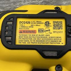 AS-IS DEWALT 20-Volt MAX XR Lithium-Ion Cordless Brushless 1-1/2 in. Variable Speed Die Grinder (Tool-Only)