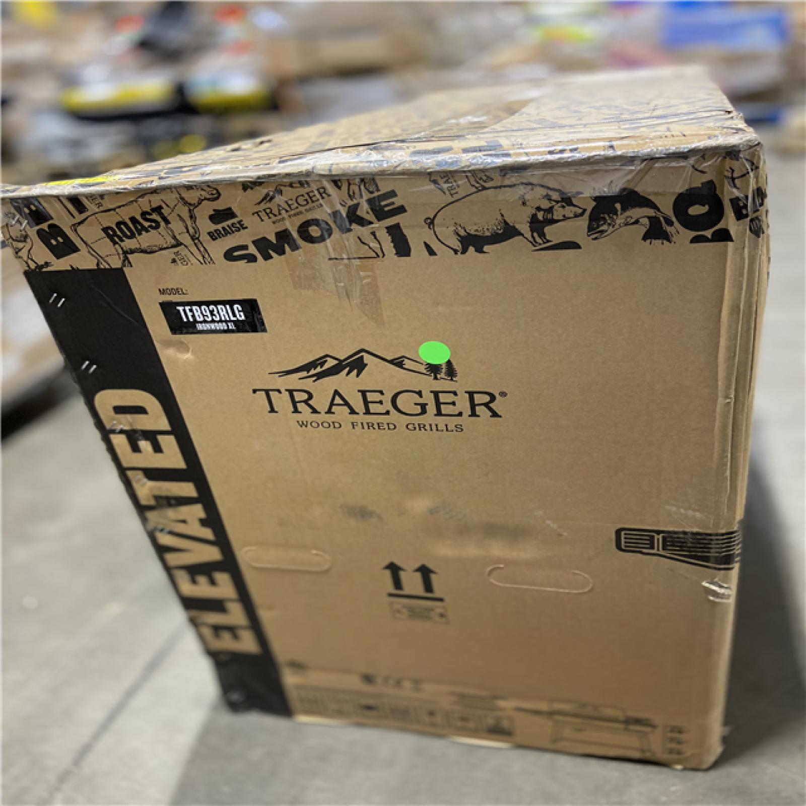 DALLAS LOCATION - Traeger Ironwood XL Wi-Fi Pellet Grill and Smoker in Black