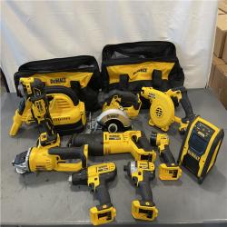 AS-IS - DEWALT 20V MAX Lithium-Ion Brushed Cordless (10-Tool) Combo Kit