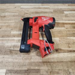 HOUSTON LOCATION - AS - IS Milwaukee FUEL 18-Volt Lithium-Ion Brushless Cordless 18-Gauge 1/4 in. Narrow Crown Stapler (Tool-Only)