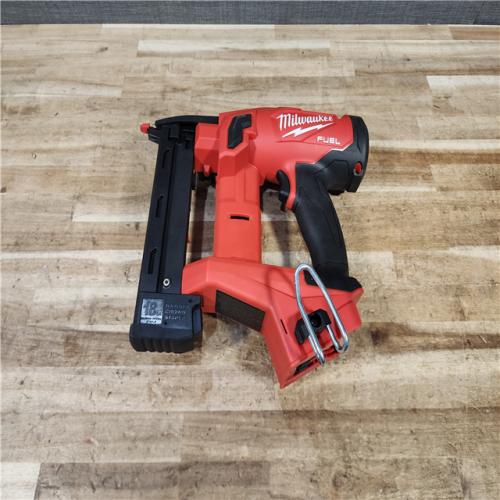 HOUSTON LOCATION - AS - IS Milwaukee FUEL 18-Volt Lithium-Ion Brushless Cordless 18-Gauge 1/4 in. Narrow Crown Stapler (Tool-Only)