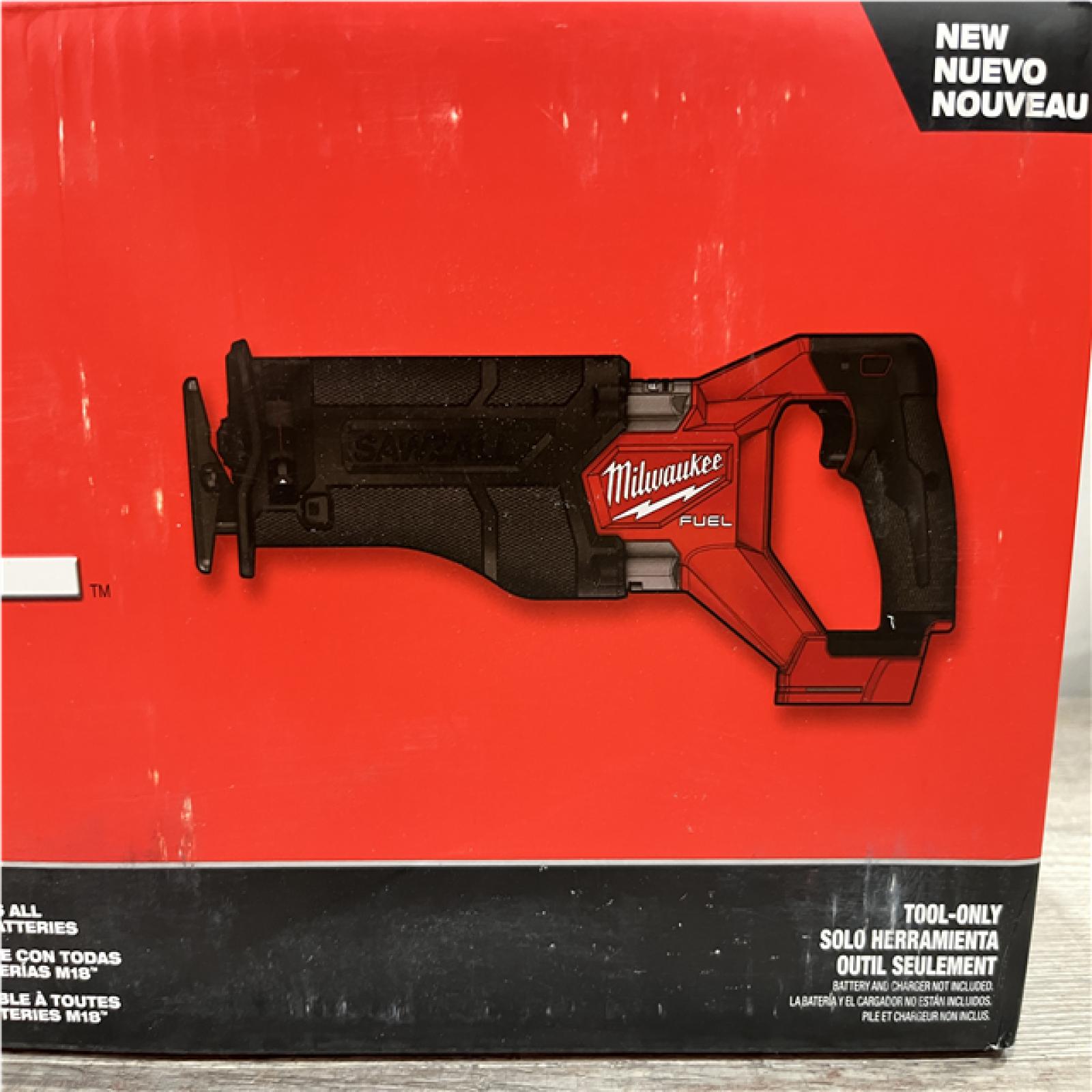 NEW - Milwaukee FUEL GEN-2 18V Lithium-Ion Brushless Cordless SAWZALL Reciprocating Saw (Tool-Only)