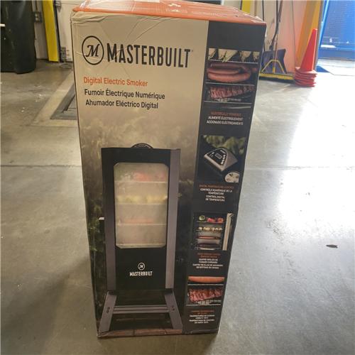 DALLAS LOCATION - NEW! 	Masterbuilt 30-inch Digital Electric Smoker with Window and Legs