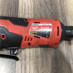 AS-IS Milwaukee 12V Lithium-Ion Cordless 3/8 in. Ratchet (Tool-Only)
