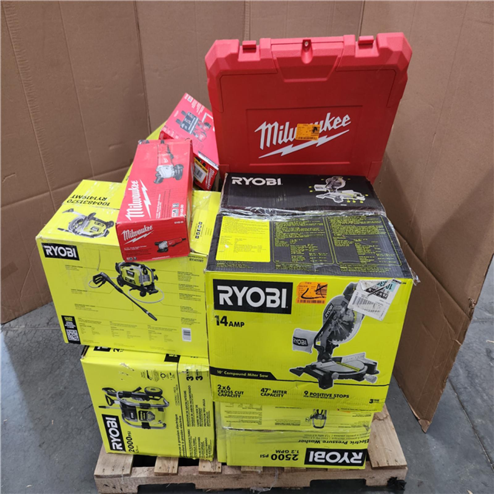 CALIFORNIA AS-IS TOOL PALLET