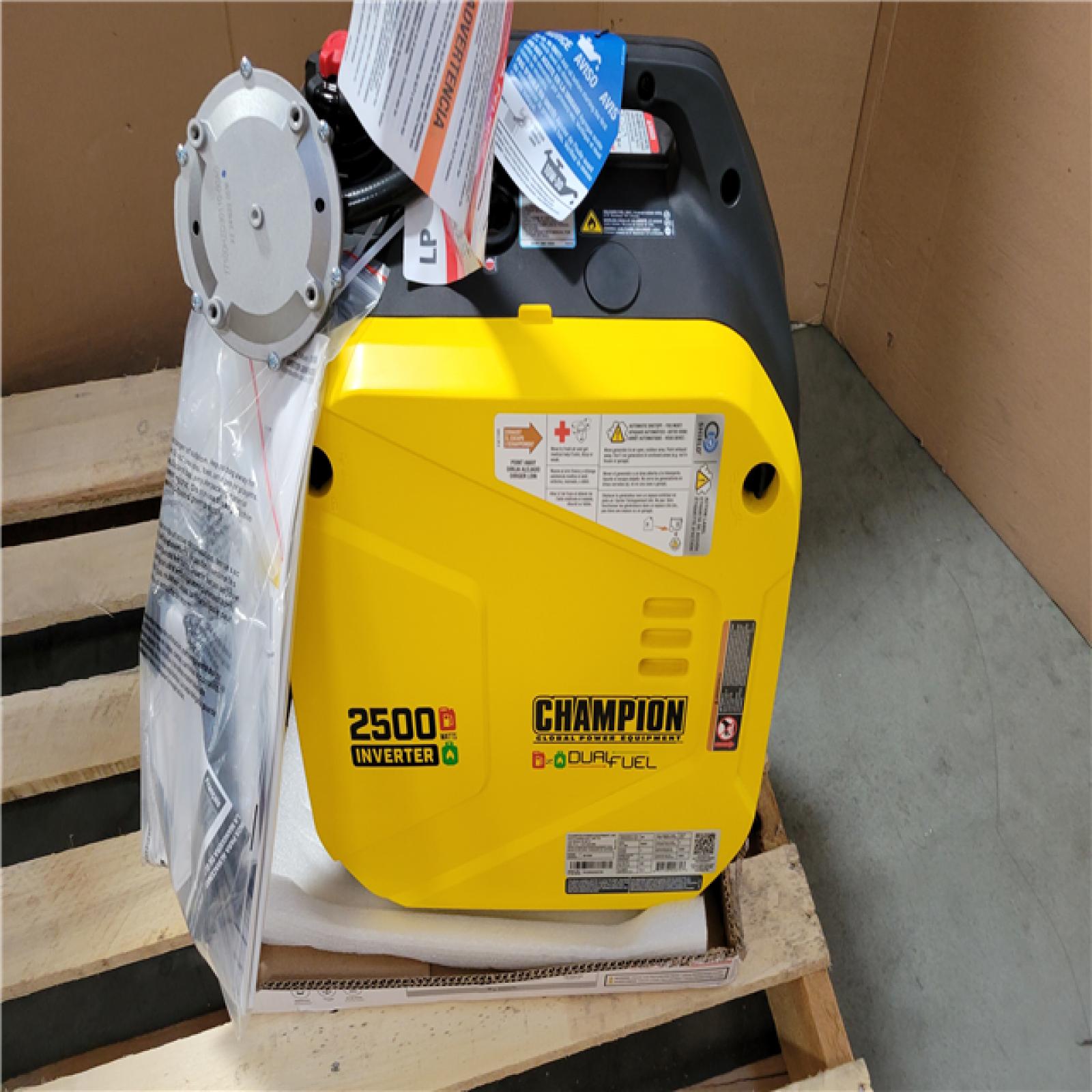 CALIFORNIA AS-IS CHAMPION PORTABLE GENERATOR