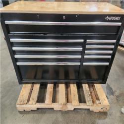 Phoenix LIKE NEW Husky Modular Tool Storage 52 in. W x 20 in. D Standard Duty Black Mobile Workbench Cabinet