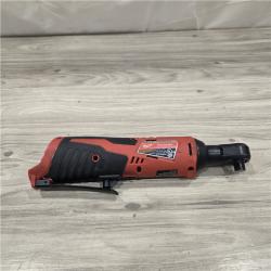 AS-IS MILWAUKEE 2457-20 .38 in. M12 Cordless Ratchet (Tool-Only)