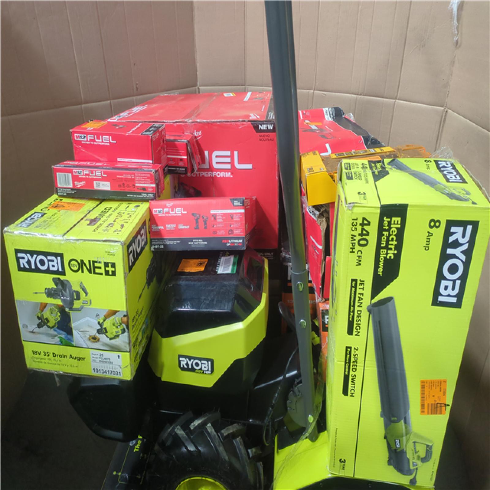 CALIFORNIA AS-IS TOOL PALLET