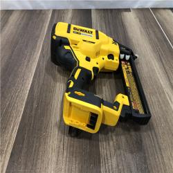 AS-IS DEWALT 20V MAX XR Lithium-Ion Cordless 18-Gauge Narrow Crown Stapler (Tool Only)