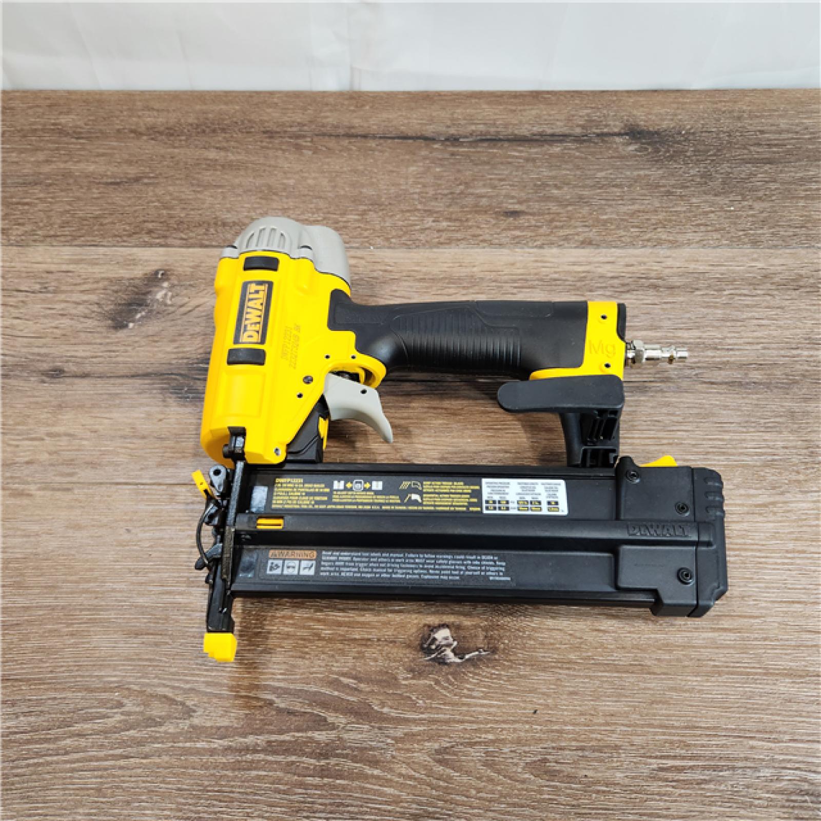 AS-IS DEWALT 18-Gauge Pneumatic 2 in. Brad Nailer with Carrying Case