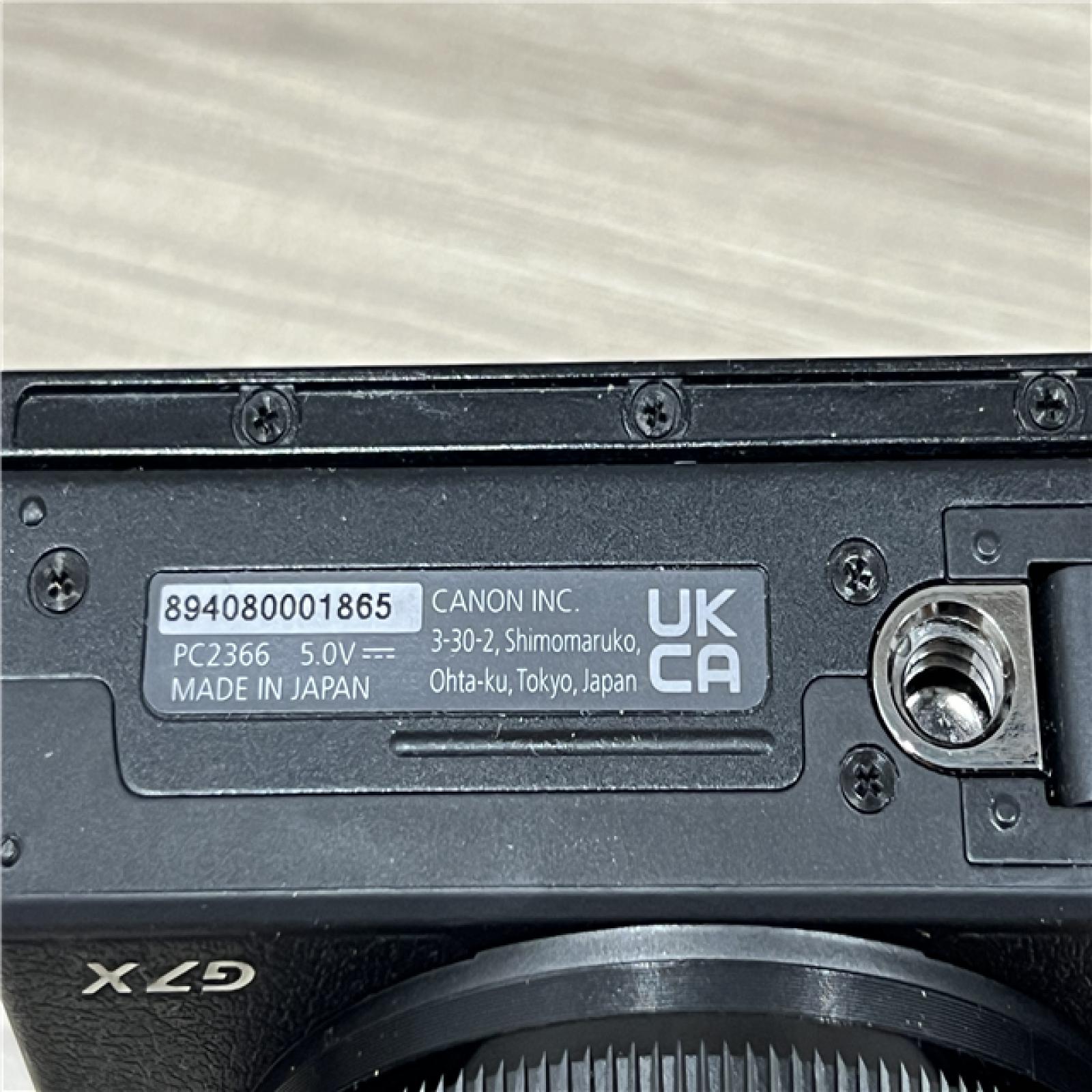 AS-IS Canon - PowerShot G7 X Mark III