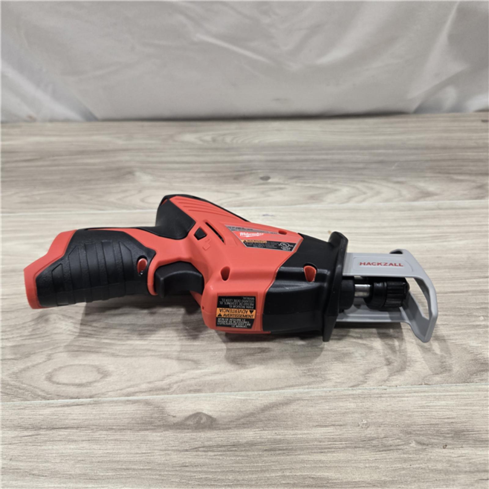 AS-IS Milwaukee 2420-21 12V 1.5Ah Cordless Straight Handle Reciprocating Saw Kit