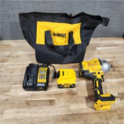 HOUSTON LOCATION - AS - IS DEWALT 20V MAX Lithium-Ion Cordless 1/2 in. Impact Wrench Kit