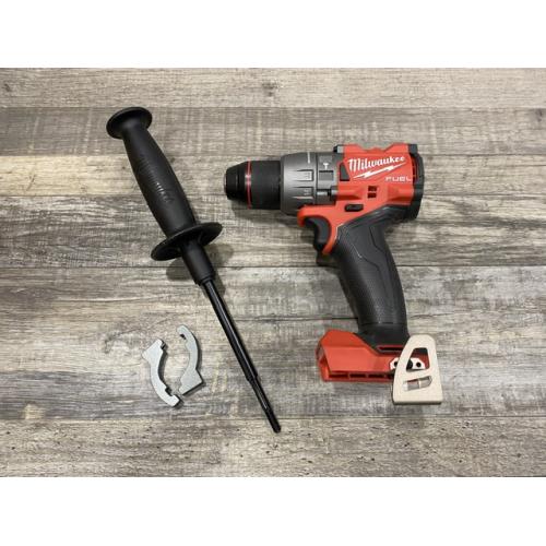 AS-IS Milwaukee FUEL 18V Lithium-Ion Brushless Cordless 1/2 in. Hammer Drill/Driver (Tool-Only)