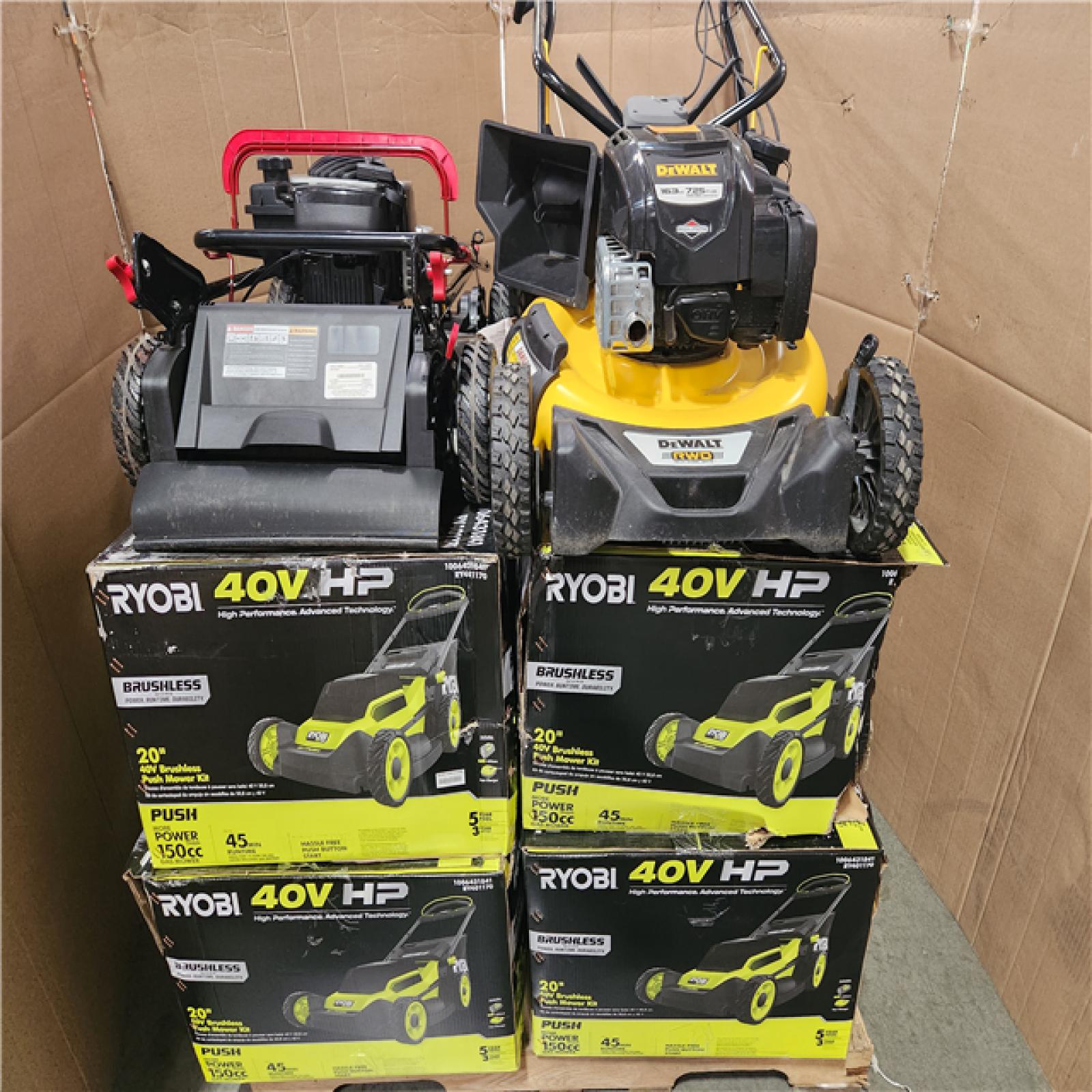 CALIFORNIA AS-IS OUTDOOR POWER EQUIPMENT