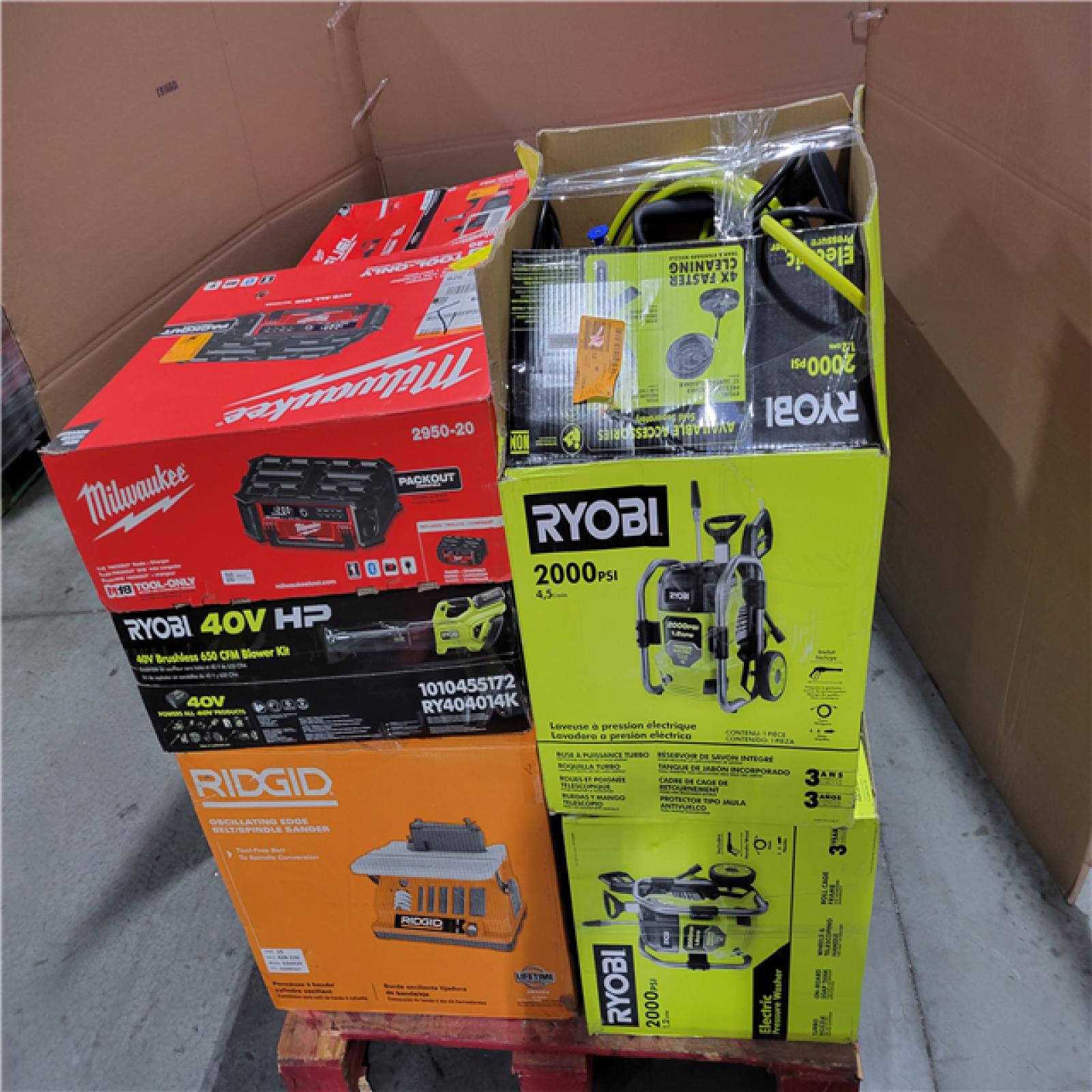 CALIFORNIA AS-IS TOOL PALLET