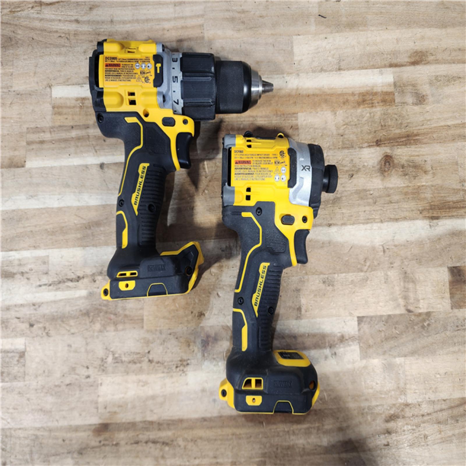 HOUSTON LOCATION - AS-IS DEWALT 2 TOOL COMBO
