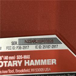 AS-IS Milwaukee FUEL 18V Lithium-Ion Brushless Cordless 1-9/16 in. SDS-Max Rotary Hammer (Tool-Only)