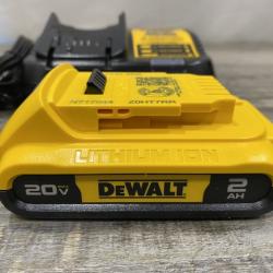 AS-IS DEWALT Atomic 20V Lithium-Ion Cordless Compact 1/2 in. Drill/Driver Kit
