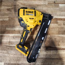 Houston Location  AS-IS DEWALT Cordless 20V MAX XR Angled Finish Nailer (Tool Only)