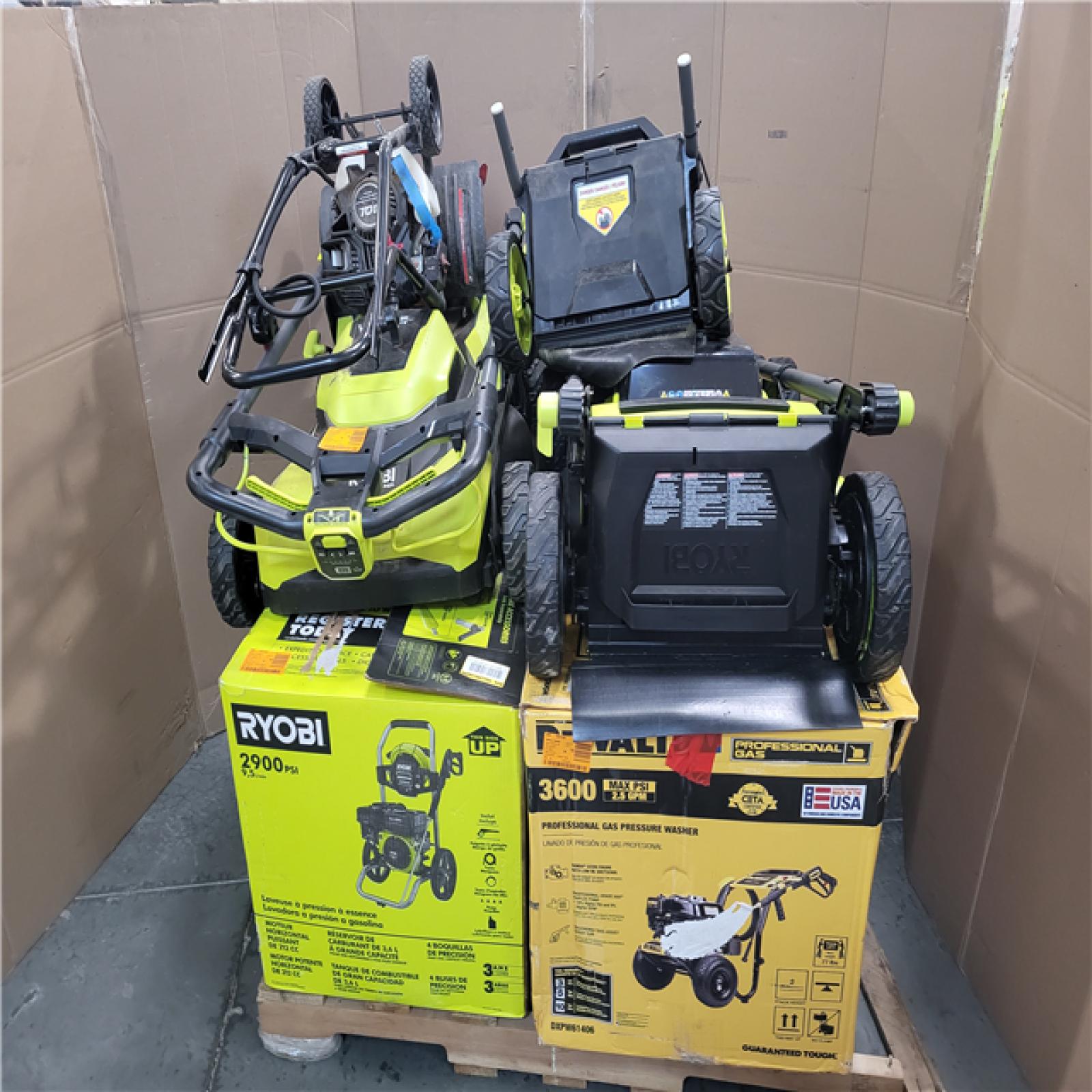 CALIFORNIA AS-IS OUTDOOR POWER EQUIPMENT