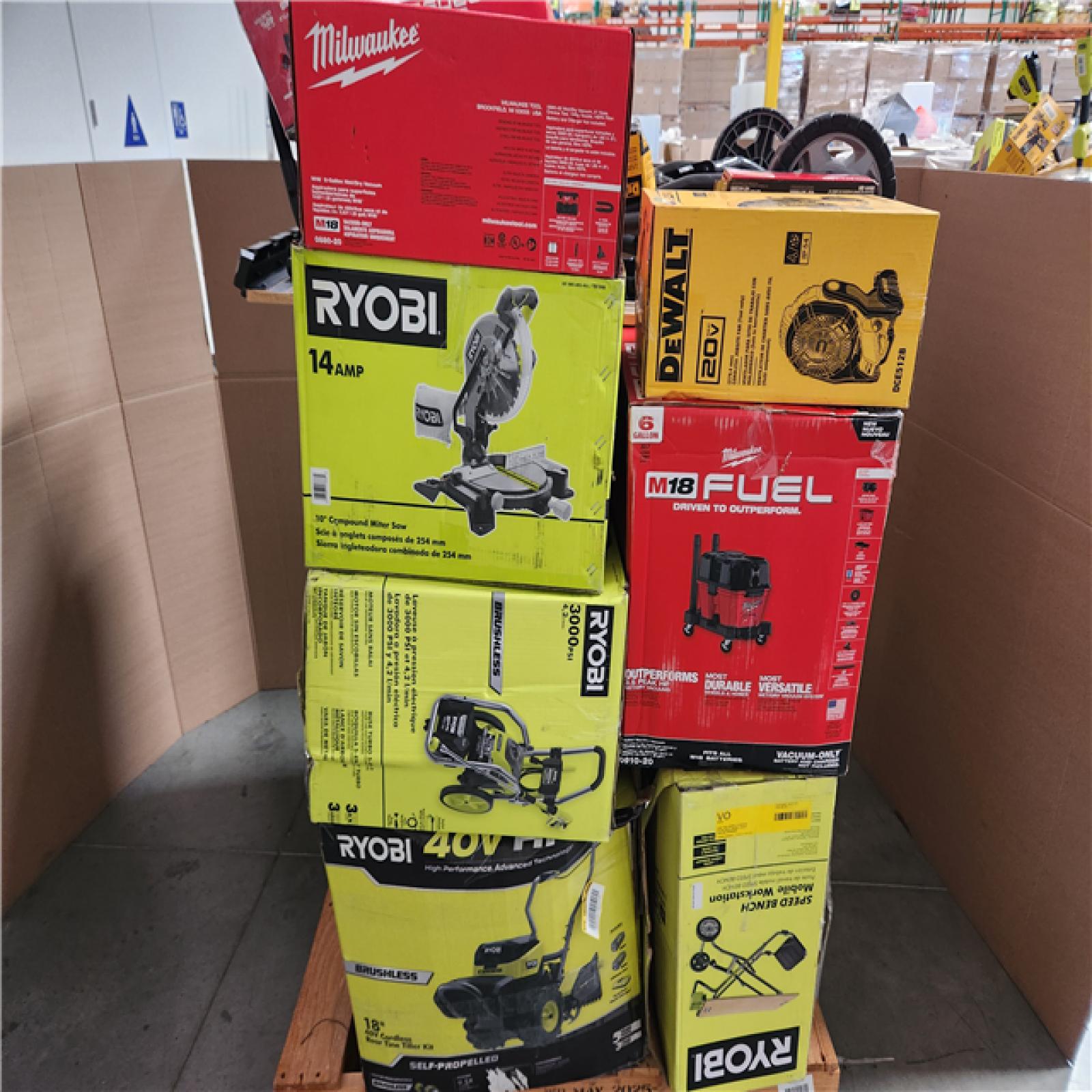 California AS-IS TOOL PALLET