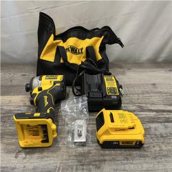 AS-IS DEWALT Atomic 20V Max Lithium-Ion Brushless Cordless Compact 1/4 in. Impact Driver Kit