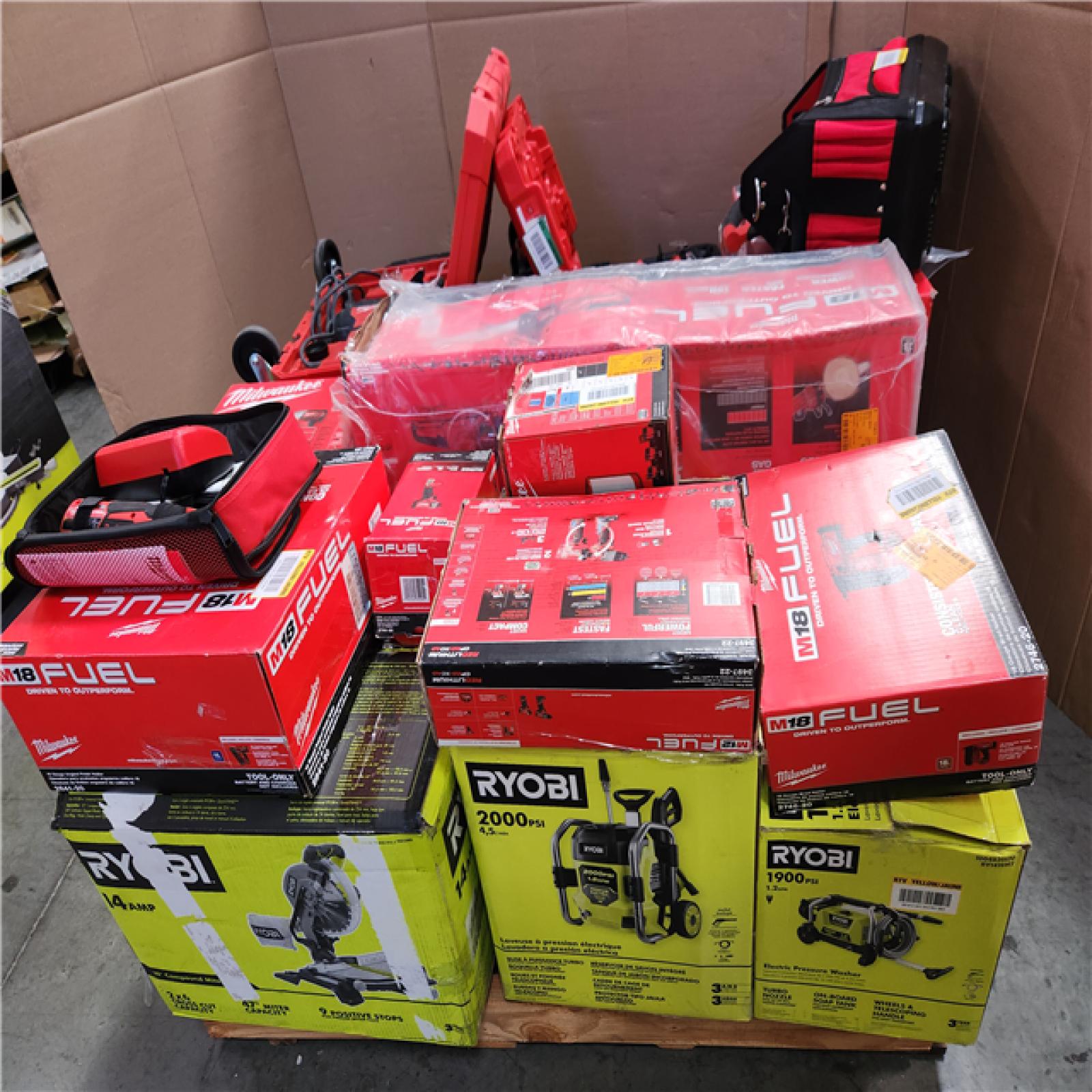 CALIFORNIA AS-IS TOOL PALLET