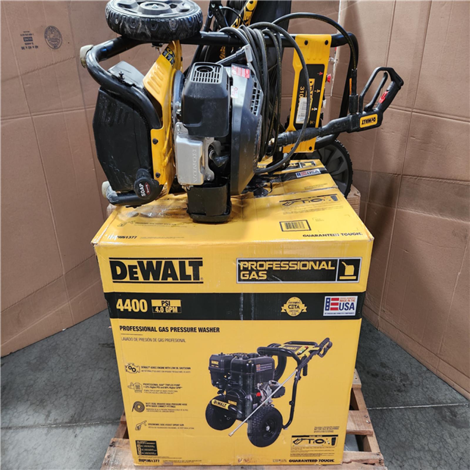 California As-Is Outdoor Power Equipment