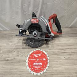AS-IS MILWAUKEE 7-1/4 REAR HANDLE CIRCULAR SAW (TOOL ONLY)