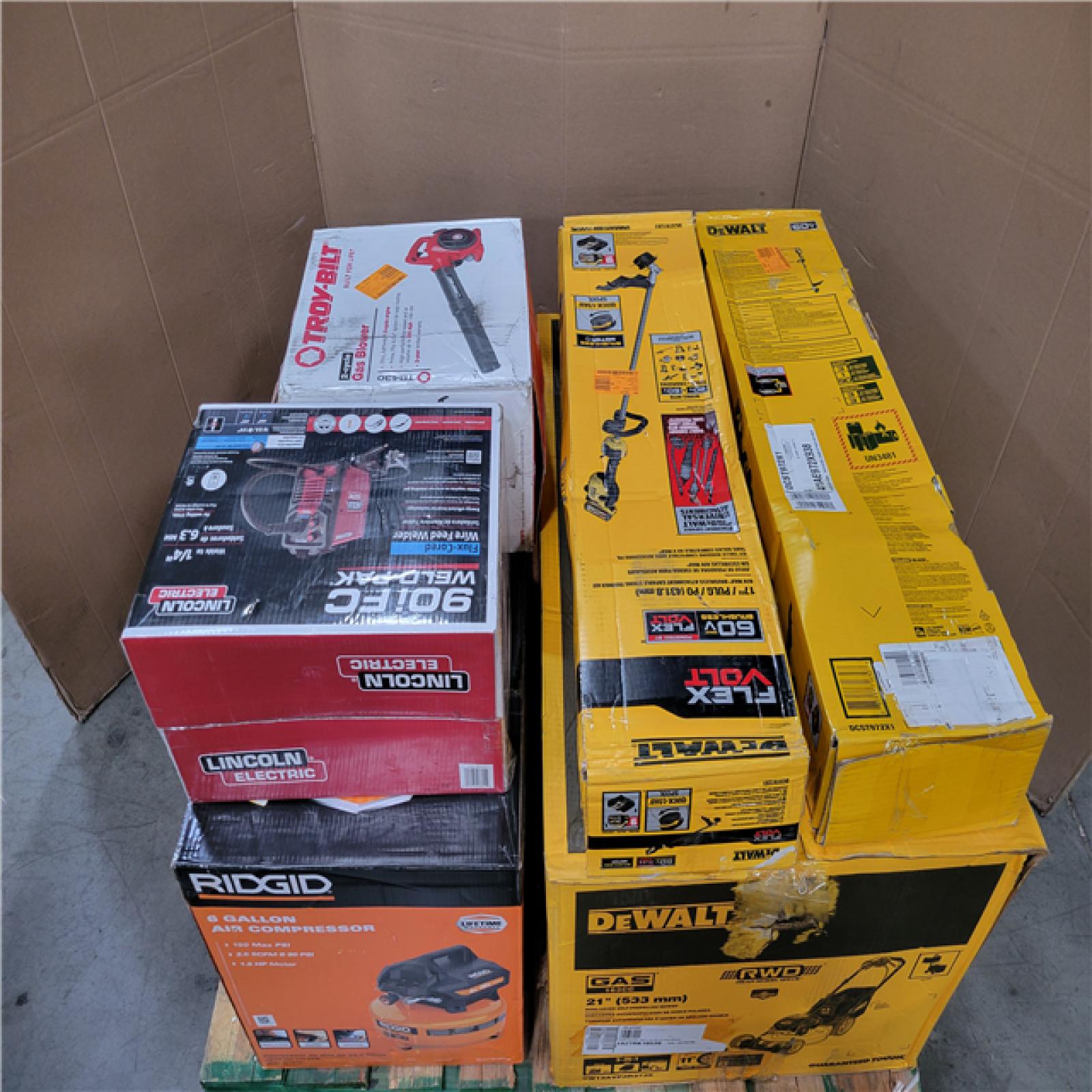 CALIFORNIA AS-IS OUTDOOR POWER EQUIPMENT