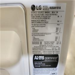 Used Phoenix LIKE NEW LG 18,000 BTU 21 SEER2 Wi-Fi 1-Zone Ductless Mini Split Heat Pump Air Conditioner 208-230V