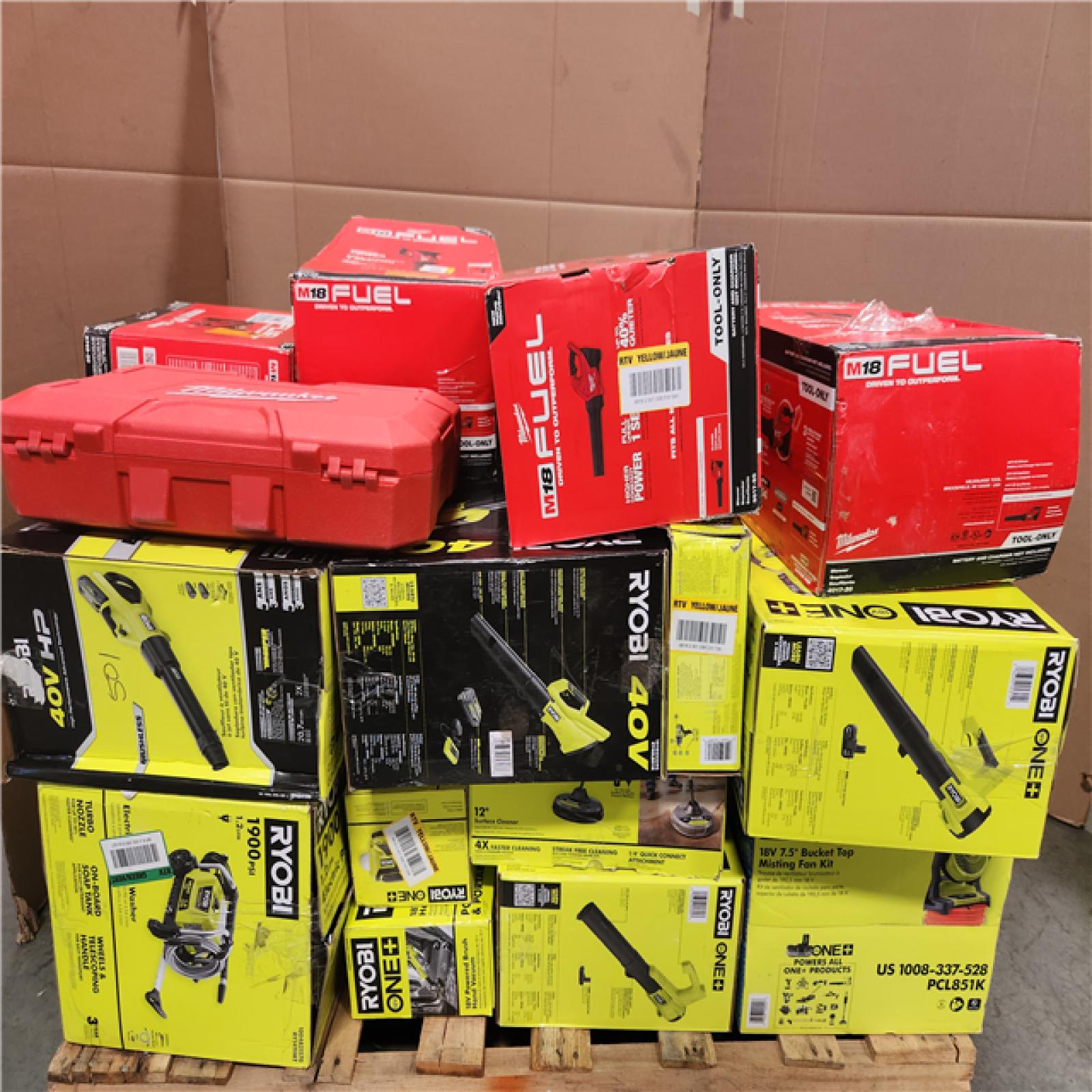 CALIFORNIA AS-IS TOOL PALLET