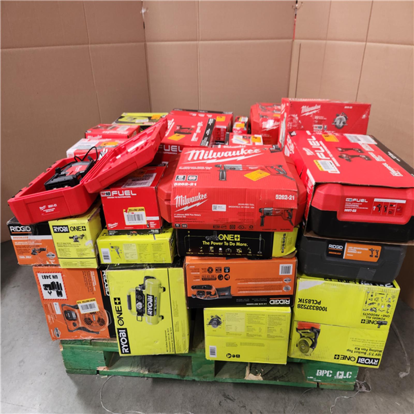 CALIFORNIA AS-IS TOOL PALLET